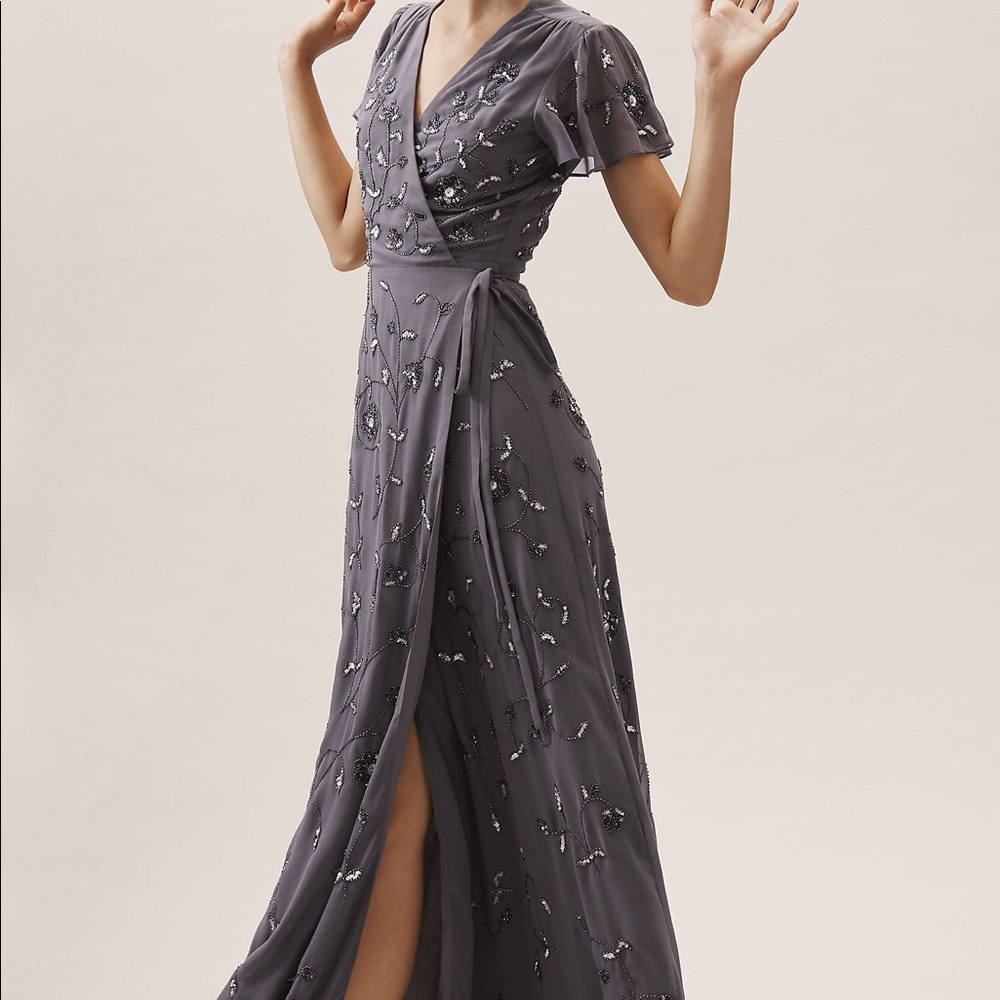 Anthropologie Plymouth Dress in Hydrangea